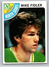 1978-79 Topps Hockey Set-Break #84 Mike Fidler North Stars  *WSC*