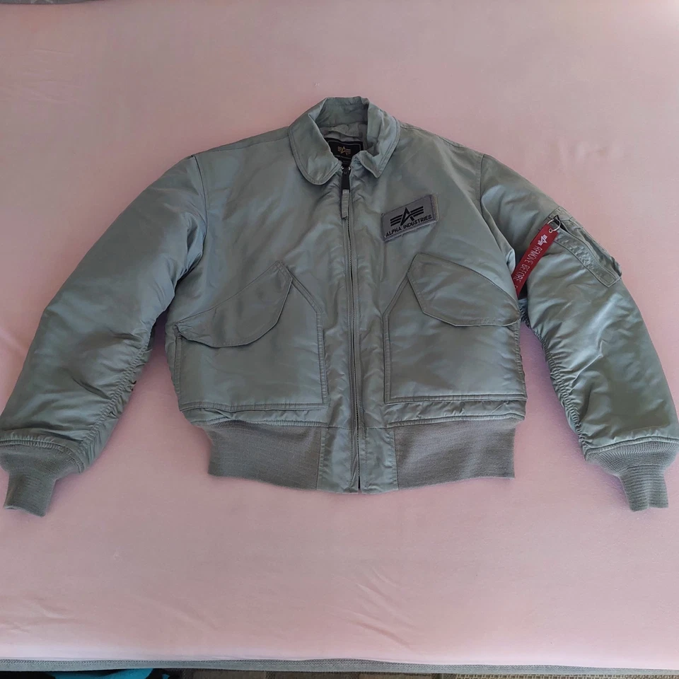 Alpha Industries Gr.L Original Herren Bomberjacke Im Sehr Guten Zustand - Bild 1 von 4