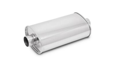 Vibrant Performance 1132 STREETPOWER Oval Muffler, 2.75'' inlet/outlet (Center-C