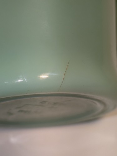 3 Vintage Fire King Jadeite Restaurant Ware Coffee Mugs Oven Glass - Picture 8 of 8