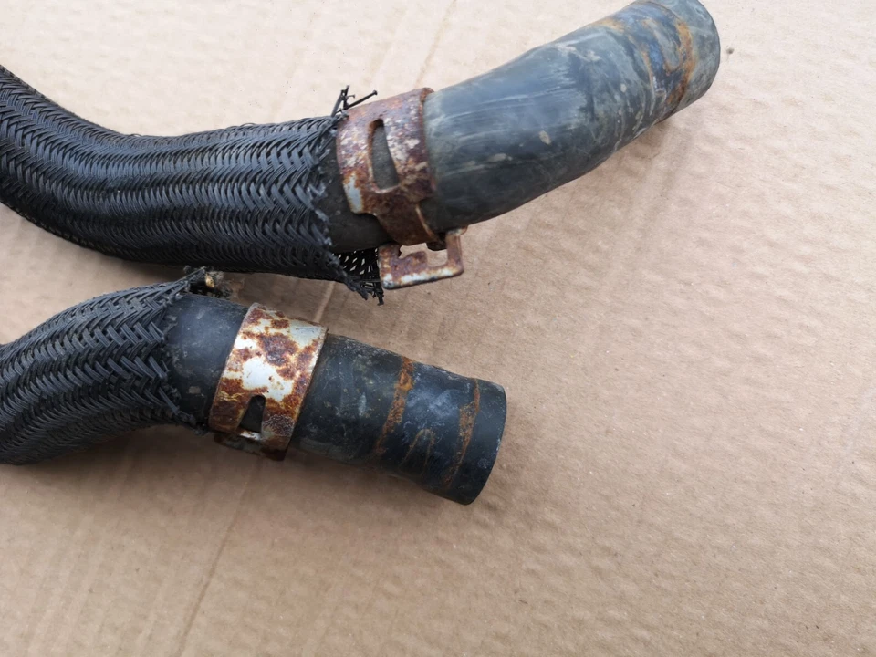 MITSUBISHI ASX 4 2014 1.8 DIÉSEL PAR DE MANGUERAS MATRIZ DE CALEFACCIÓN REFRIGERANTE TUBERÍAS DE AGUA Foto 2 de 4