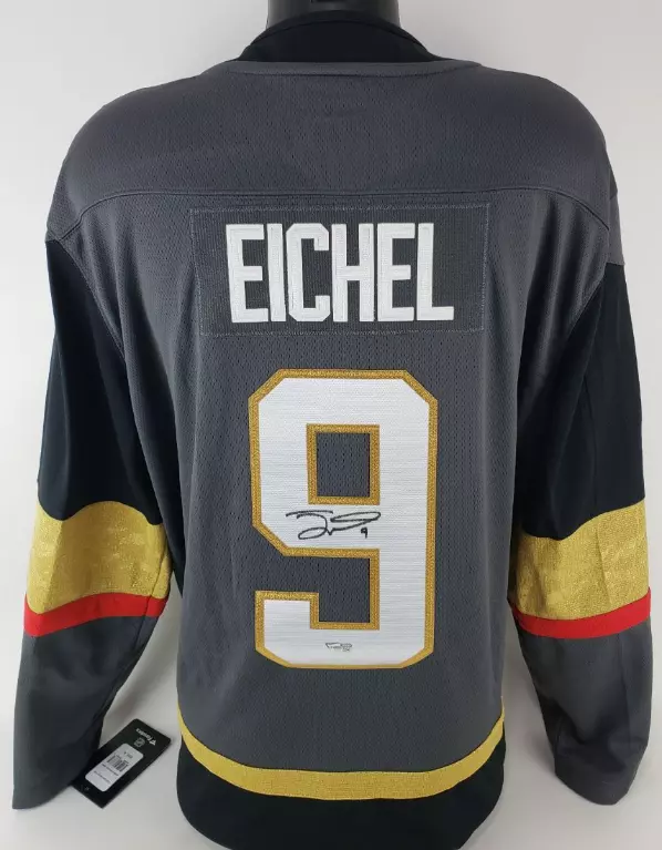 Jack Eichel Signed Golden Knights Jersey (Fanatics)