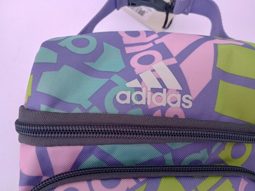 Adidas Excel 2 Thermo Brotzeittasche Schule Arbeit Logo mehrere Fächer NEU - Bild 2 von 5