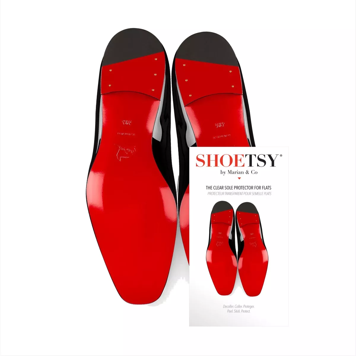 Men’s Shoe Sole Protector Red Sole Clear Protective Sticker Quality  Louboutin 