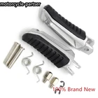 For Suzuki Motorcycle Front Footrest Foot Pegs Pedal DL650 GSR600 GSF650S GSR750