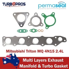 Permaseal Exhaust Manifold&Turbo Gasket Kit For Mitsubishi Triton MQ 4N15 2.4L