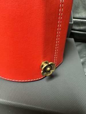 COACH チェス Coach Boxed Jewelry Box glovetanned leather With Rexy CE926