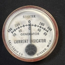 Vintage Kal-Equip Co Alternator Generator Starter Current Indicator USA