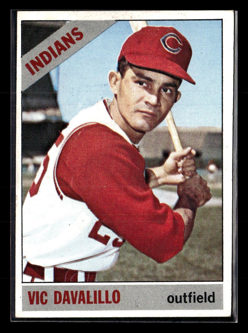 1966 Topps #325 Vic Davalillo - EX/EX+ Set Break!