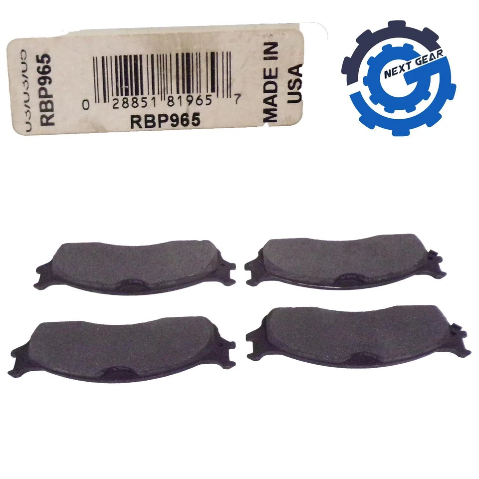 Pastillas de freno Bosch Premium sin clips para Dodge Ram 1500 2500 3500 BP965 2003-2008 Foto 2 de 2