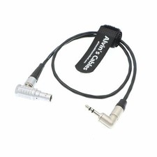 Timecode Cable for Tentacle Sync to ARRI Alexa Sound Devices 3.5mm TRS to 5 Pin