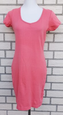 Best Connections-Damen Jerseykleid-kurzer Arm-lachs-Gr. 38-NEU