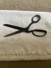 Vintage Wiss Industrial Steel-Forged Sewing Shears; U.S.A. Scissors