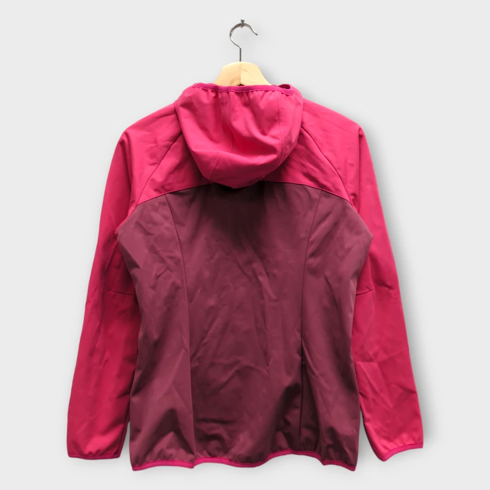 Chaqueta softshell para mujer JACK WOLFSKIN Go Hike (rosa/púrpura) - pequeña Foto 2 de 2