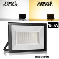 10W-500W Led Strahler AußEn Fluter Baustrahler Flutlicht Scheinwerfer 230V IP65