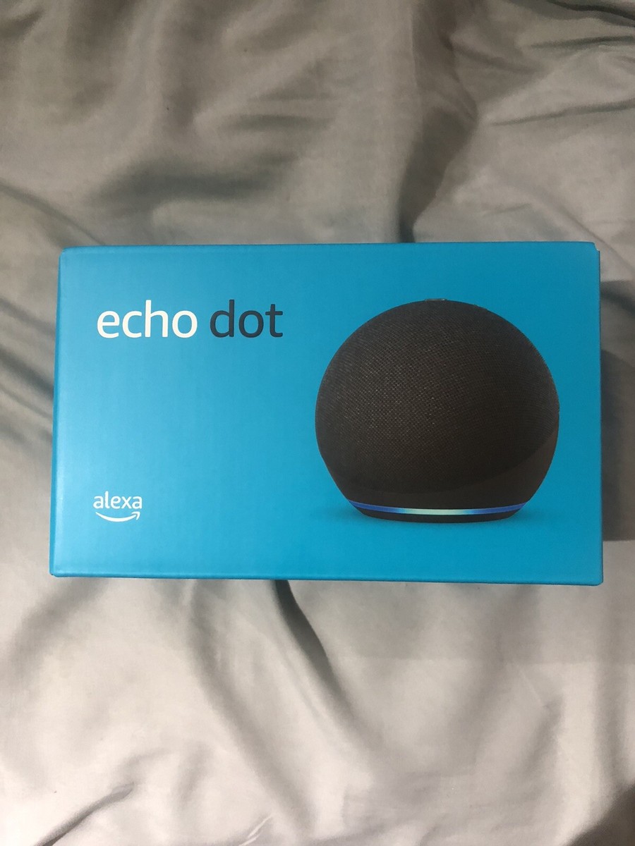 Amazon Echo Dot 4th Generation With Alexa 2020 - Charcoal Color