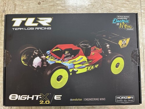 Team Losi Racing 8IGHT-X/E 2.0 Combo Nitro/Elektro 1/8 4x4 Offroad Buggy Kit - Bild 1 von 12