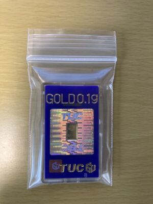 Pure gold ingot 24K 0.1g x 1 piece Tanaka Kikinzoku or Pure gold ingot 24K 0.1g x 1 piece Tanaka Kikinzoku or
