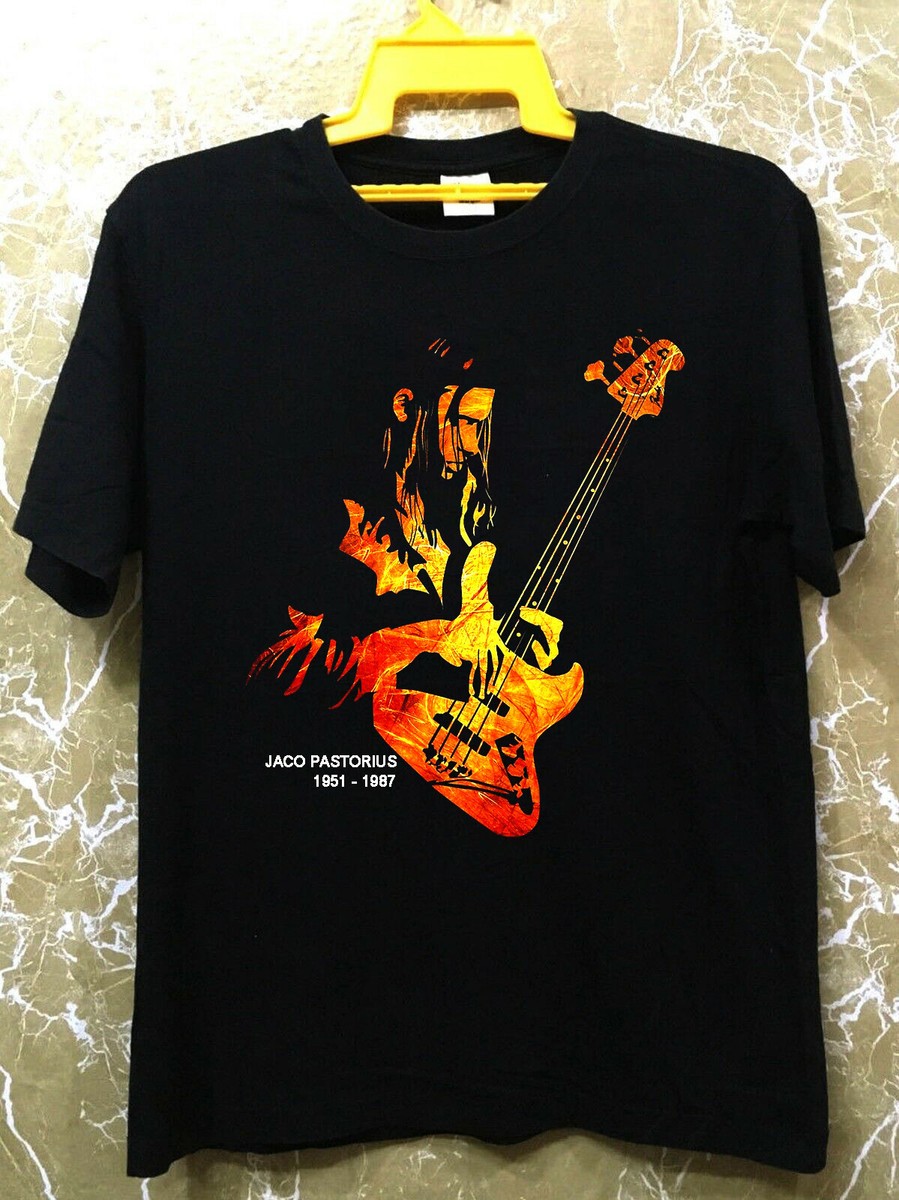 Jaco pastorius punk jazz bass player heavy cotton t-shirt size 4XL 