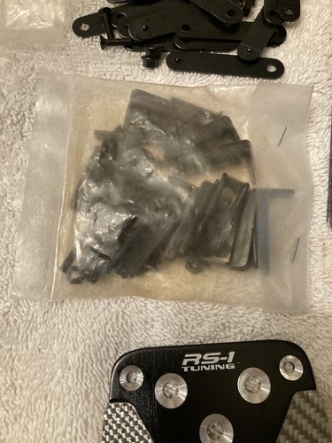Pilot Motorsports Racing Pedal Pads PM-229EP, Carbon Fiber Inserts. - Picture 6 of 10
