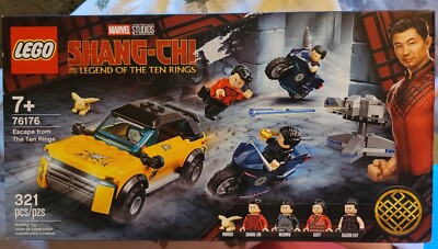 LEGO Marvel: Escape from The Ten Rings (76176) Retired Sealed In Box Shang-Chi