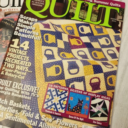 Lot of Vintage Quilts Quilting Magazines Patterns Traditional Quilter Quiltmaker - Picture 6 of 10