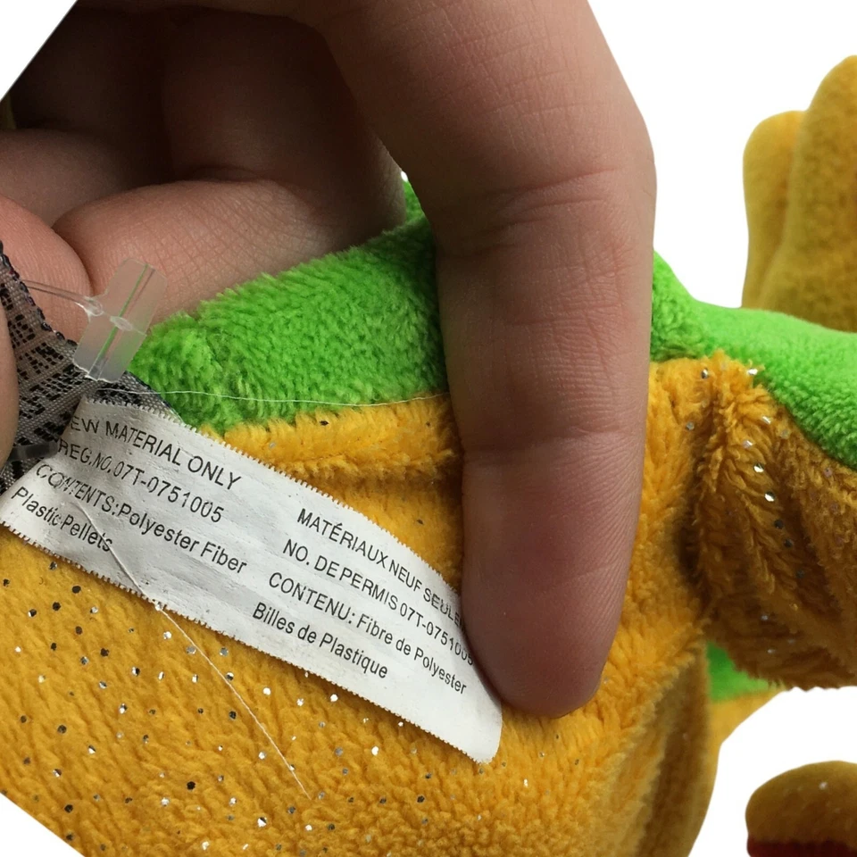 Ganz Webkinz Tree Frog Plush Stuffed Animal NO CODE 8" - Image 4 of 4