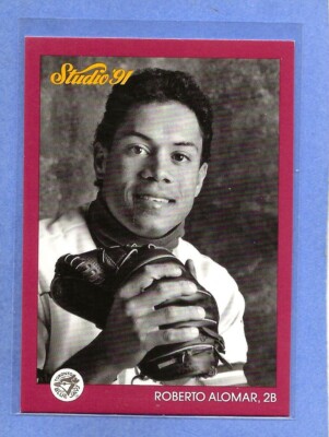 ROBERTO ALOMAR - 1991 Studio - #131 - Blue Jays - Comb. Shipping