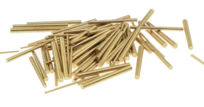 Konische Vorsteckstifte aus Messing Goupilles acier doux coniques pour pendules