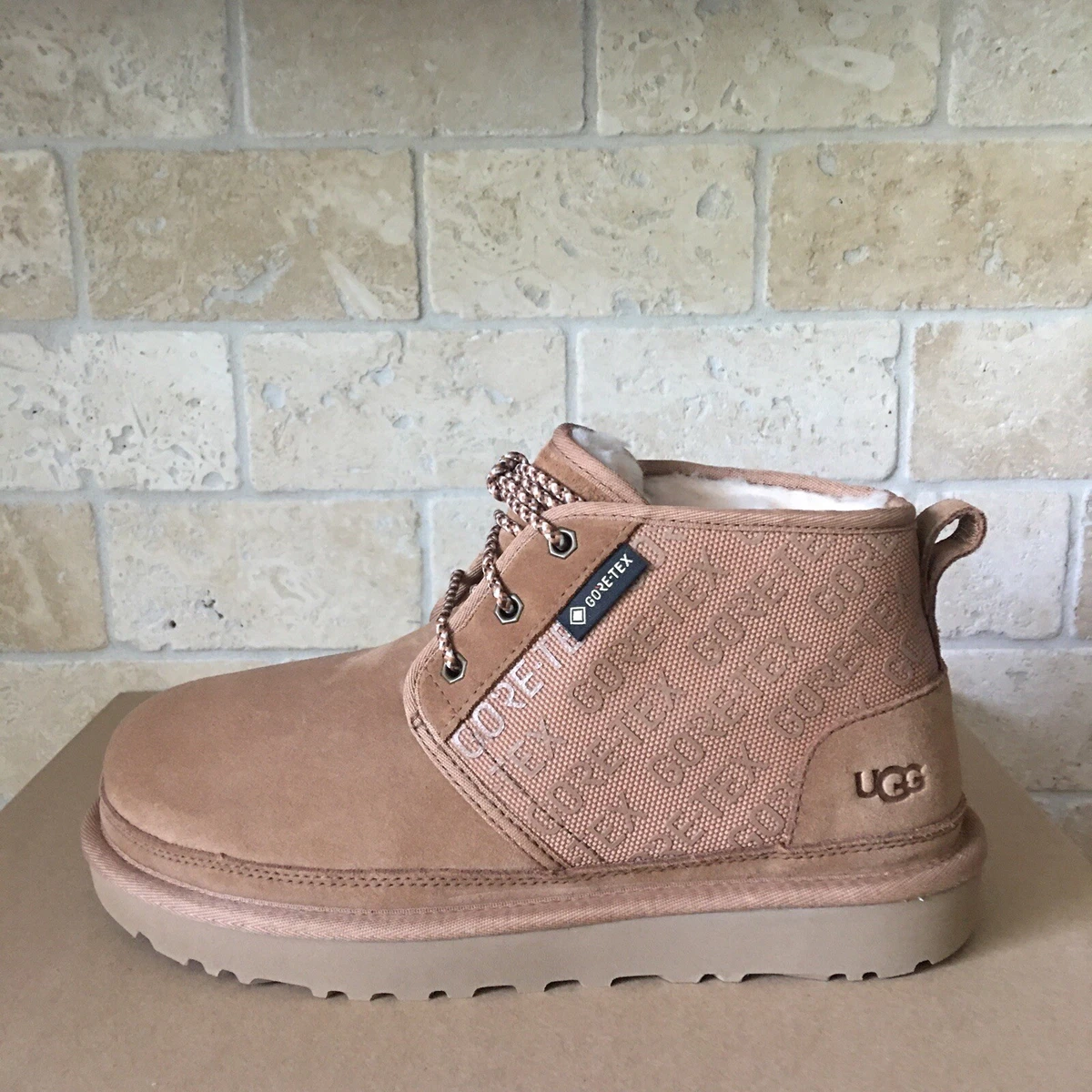 UGG Neumel GORE TEX Moss Chest Waterproof Suede Chukka Boots Shoe