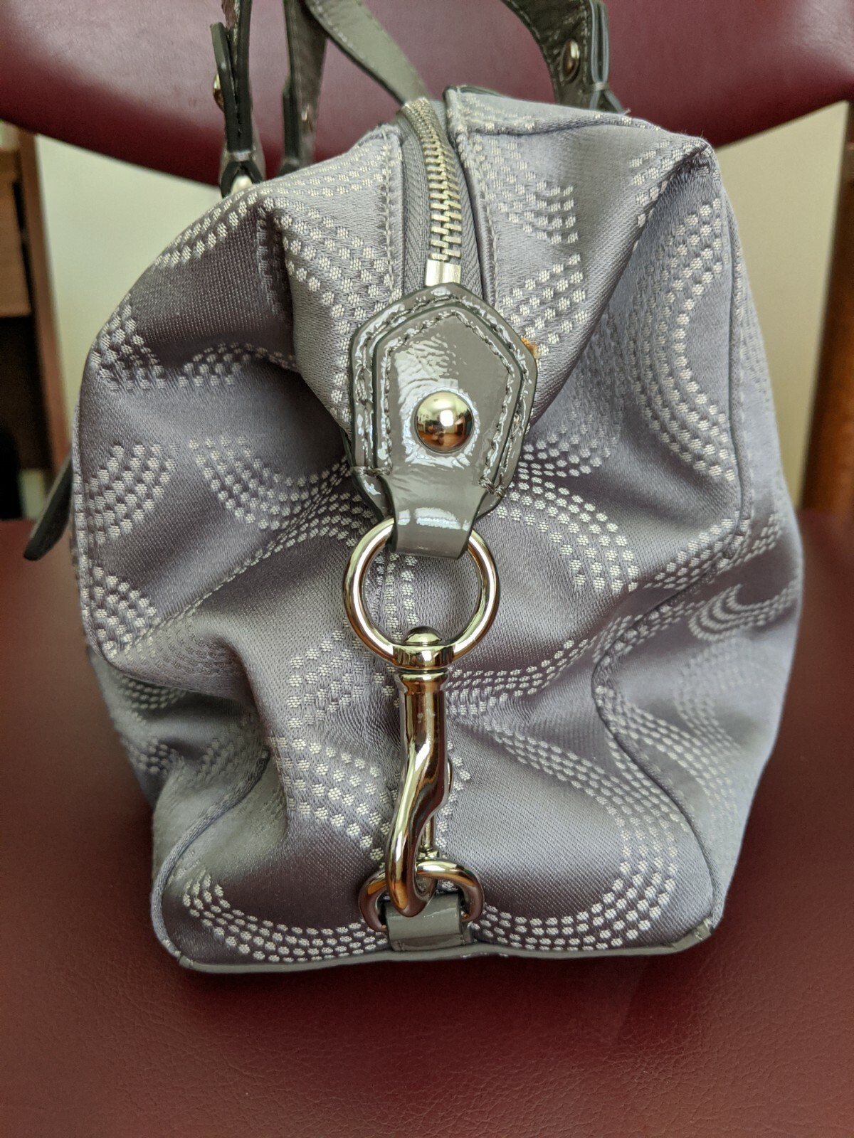 Coach Ashley Convertible Shoulder Bag F20027 Gray Dou… Gem