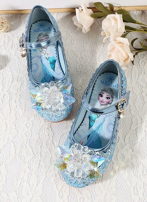 Scarpe Elsa bambina primavera disney Frozen principessa elegante baby girl