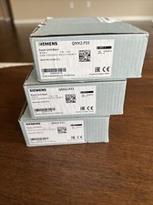 Lot Of 3 Siemens QMX2.P33 Room Temperature Control Units w/ Display - NEW