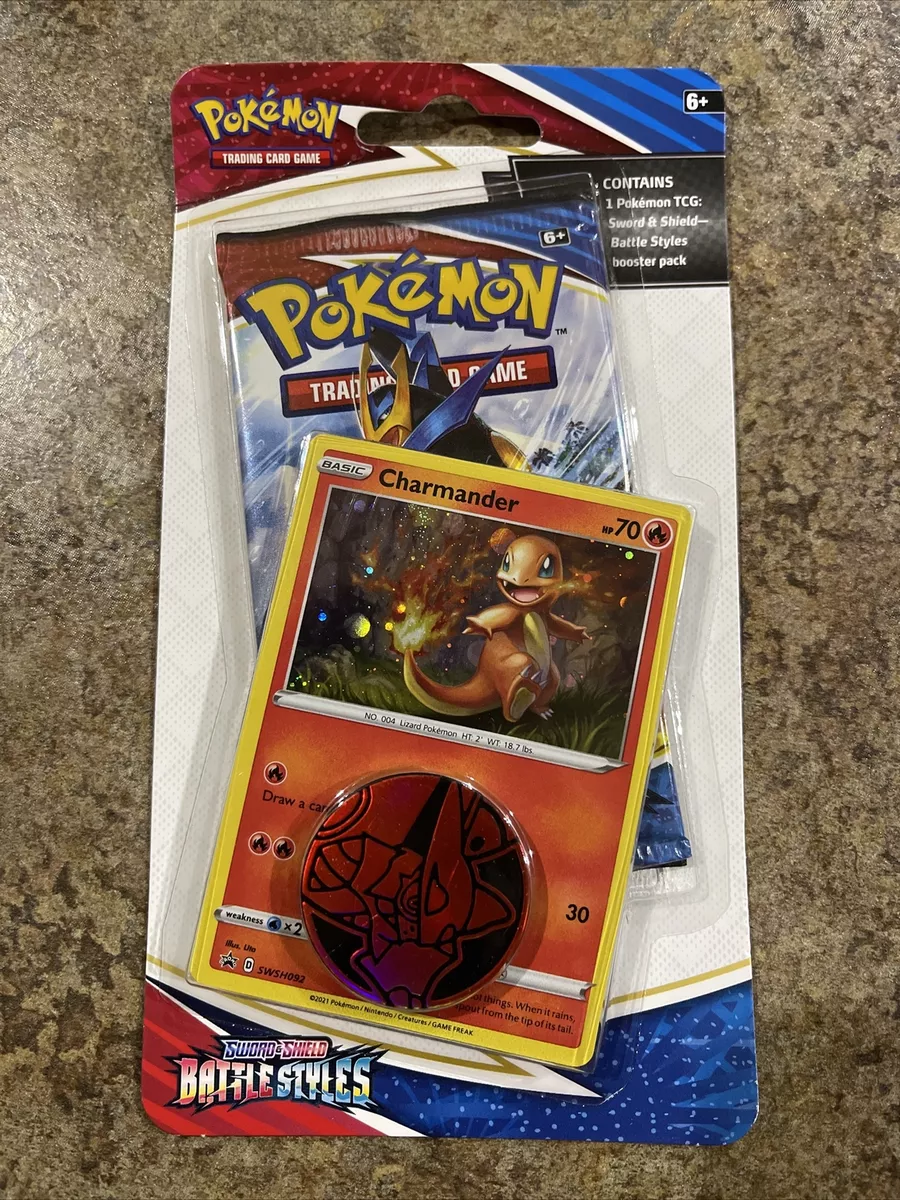 Pokémon TCG: Sword & Shield-Battle Styles 3 Booster Packs, Coin