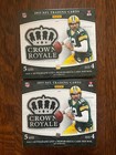 2015 Crown Royale  NFL, EMPTY Box, Lot Of 2 Boxes, Aaron Rodgers On Cover — photo 1