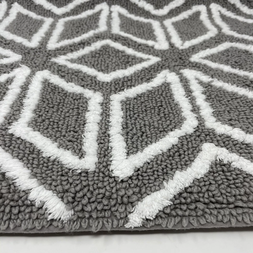 Alfombra de baño antideslizante Lauren Ralph Lauren 21x34 100 % algodón Foto 3 de 4