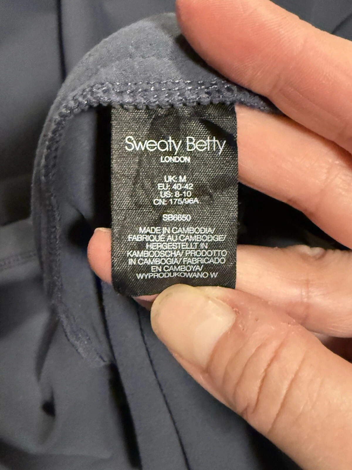 sweaty-betty eco thermal mock neck pullover sweatshirt