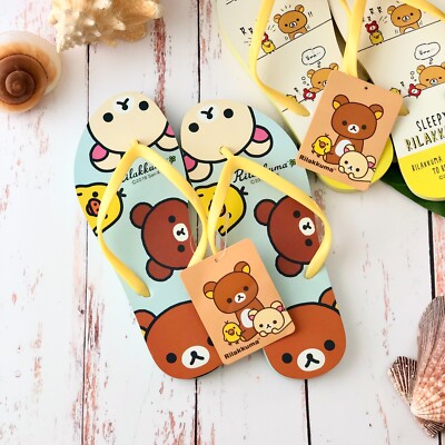 San-X Rilakkuma Flip flops / Rilakkuma Slippers / Rilakkuma Thongs