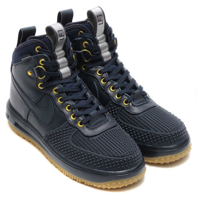 nike lunar force 1 duckboot dark obsidian