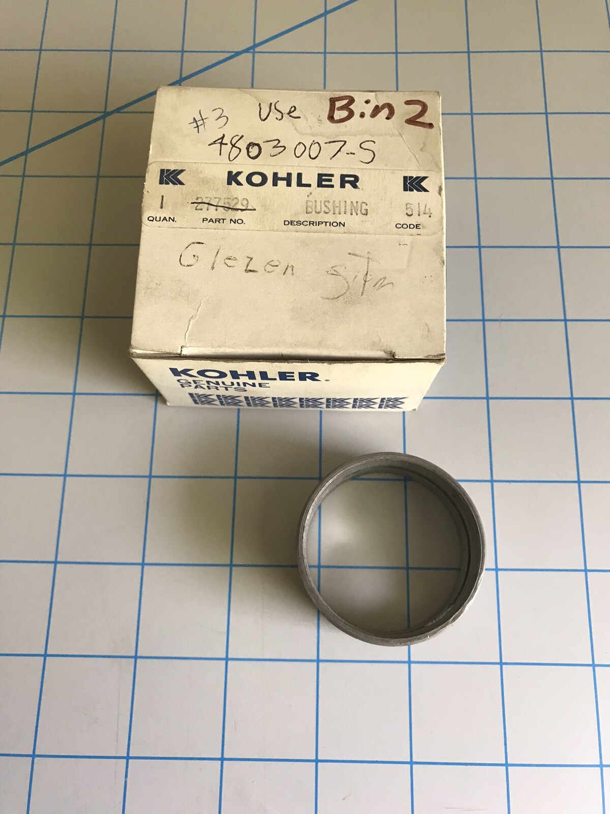 New Genuine Kohler Replacement Parts Bushing 277529 4803007S eBay