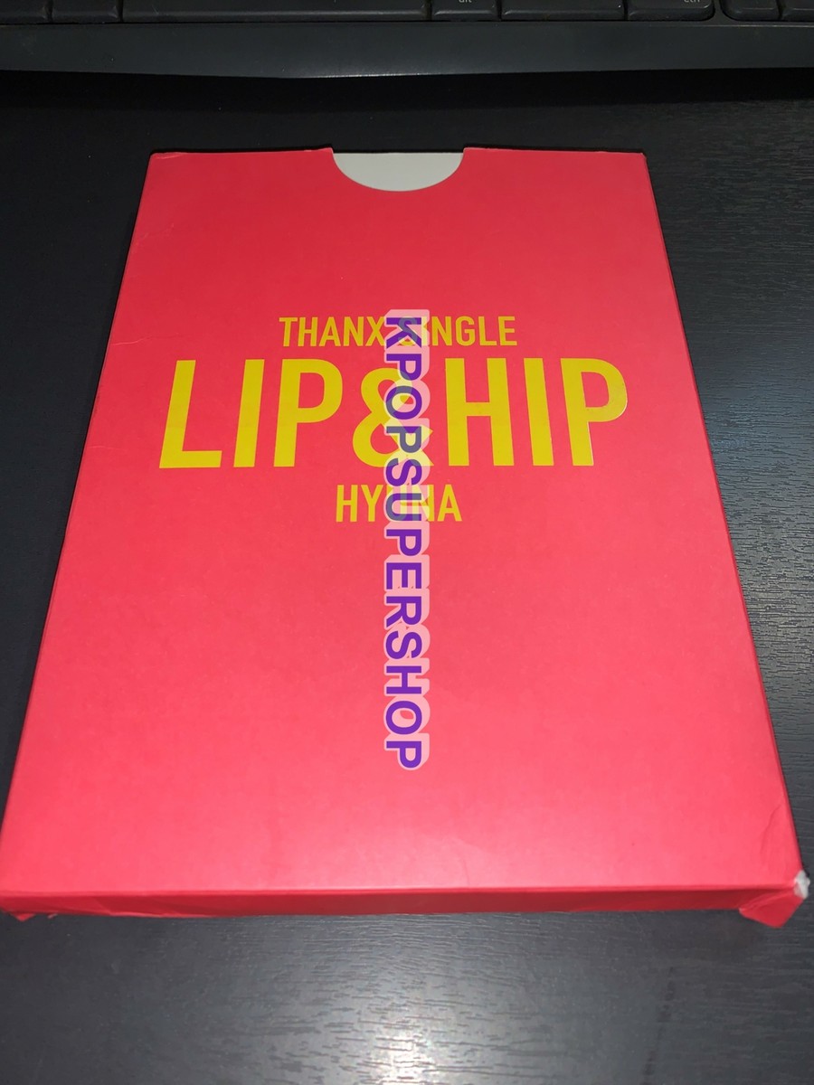 Hyuna Thanx Single Lip & Hip Limited Edition CD Good Promo Rare