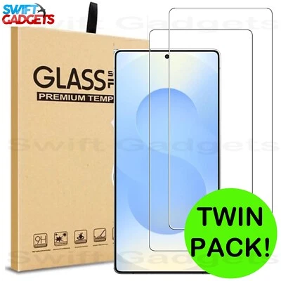 SWIFT GLASS For Samsung S25 S24 S23 S22 S21 Ultra Plus FE Tempered Glass Screen Protector