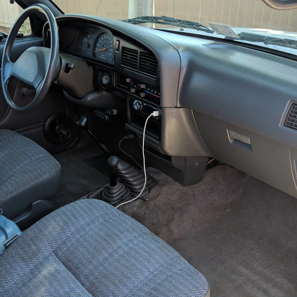 Fit For 1989-1995 Toyota Pickup Truck Interior Top Dash Pad Trim Bezel Blue New - Image 3 of 4