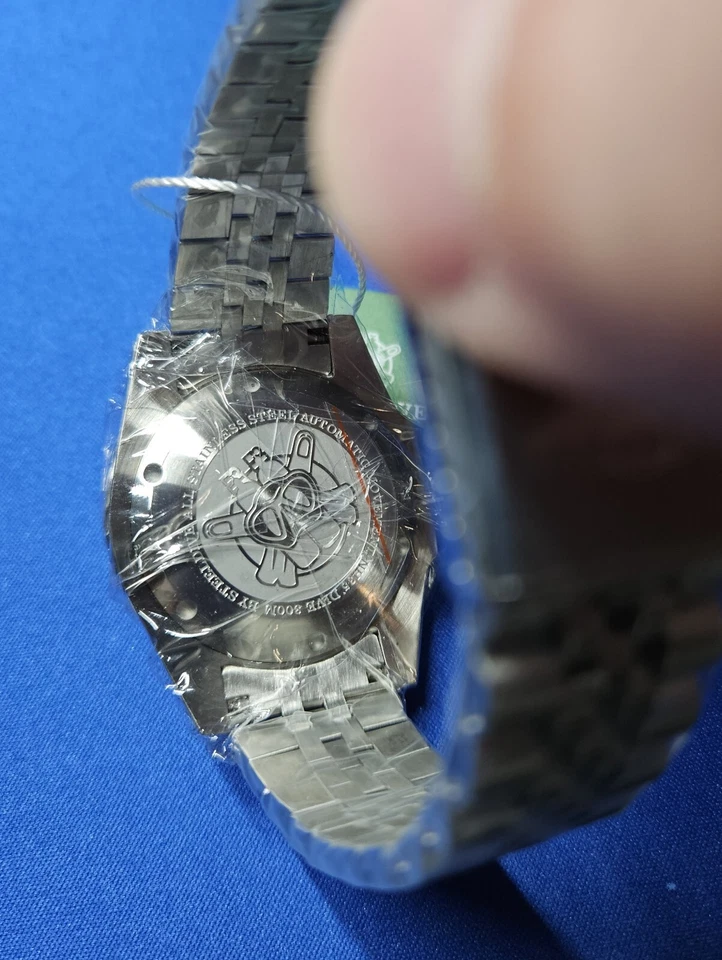 Reloj impermeable STEELDIVE Yacht-Master automático Seiko NH35 Diver Sapphire 300M Foto 3 de 4