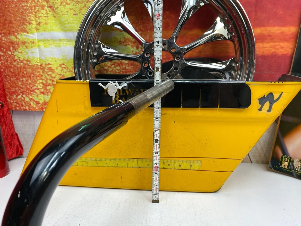 OEM🔥15-24 Harley CVO Road Glide 9" inch Stock Mini Apes 1.25" Handlebars Black - Image 3 of 4