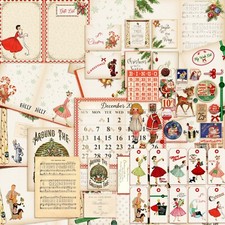 Retro Christmas Memories Journal Pages - EZ Journal - 7451