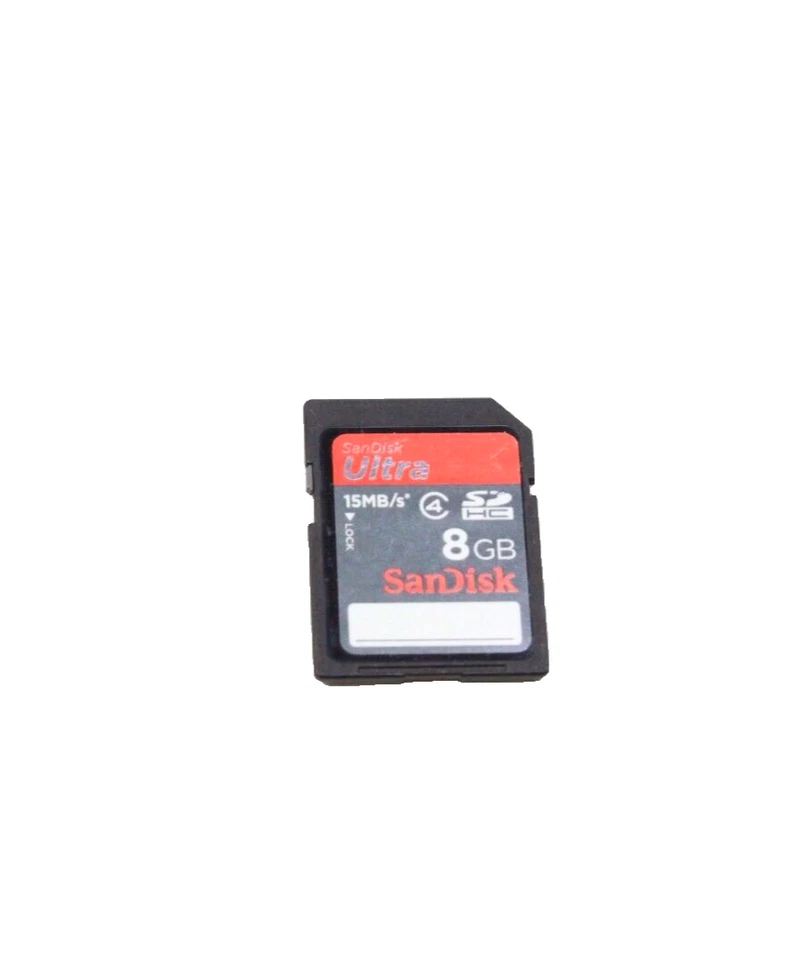 SanDisk Ultra 8GB SD Class 4 Card (15MB/s) - Image 2 of 3