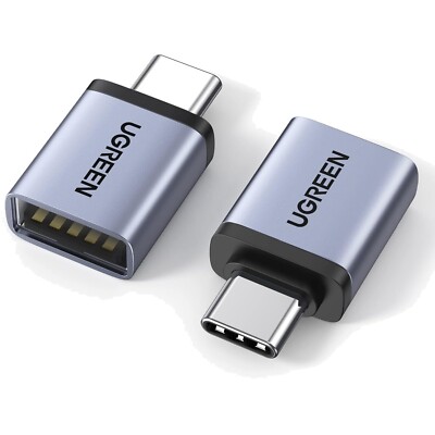 Hochgeschwindigkeits-USB C OTG Adapter (2er-Pack) für MacBook und Samsung