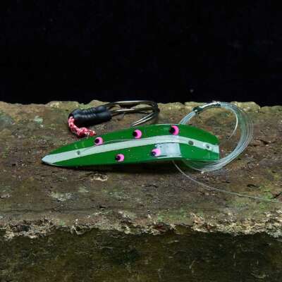 Salmon Trout Walleyes Trolling Spoon Assist Fishing Lure