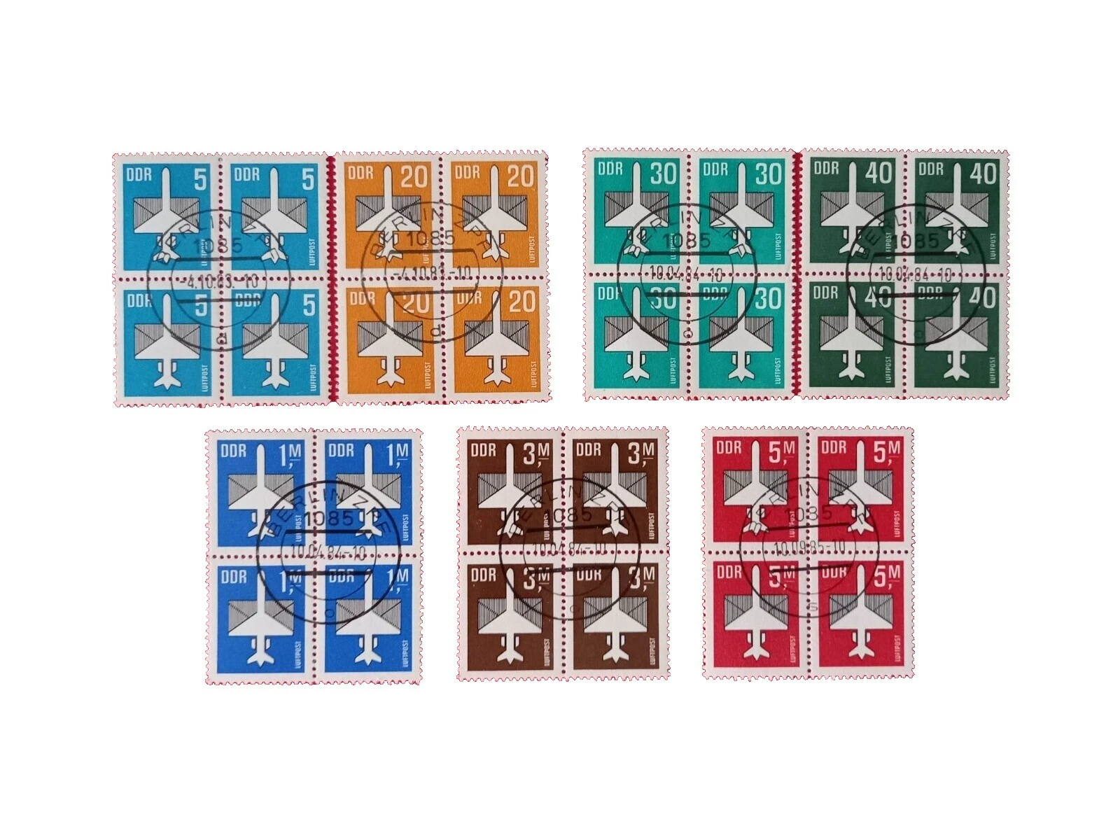 German Stamp Blocks